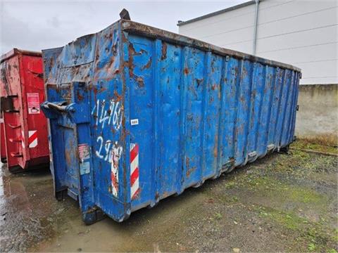 Abrollcontainer WC 36, beschädigt