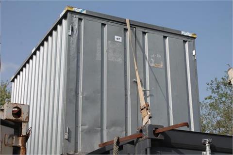 verzinkter Materialcontainer